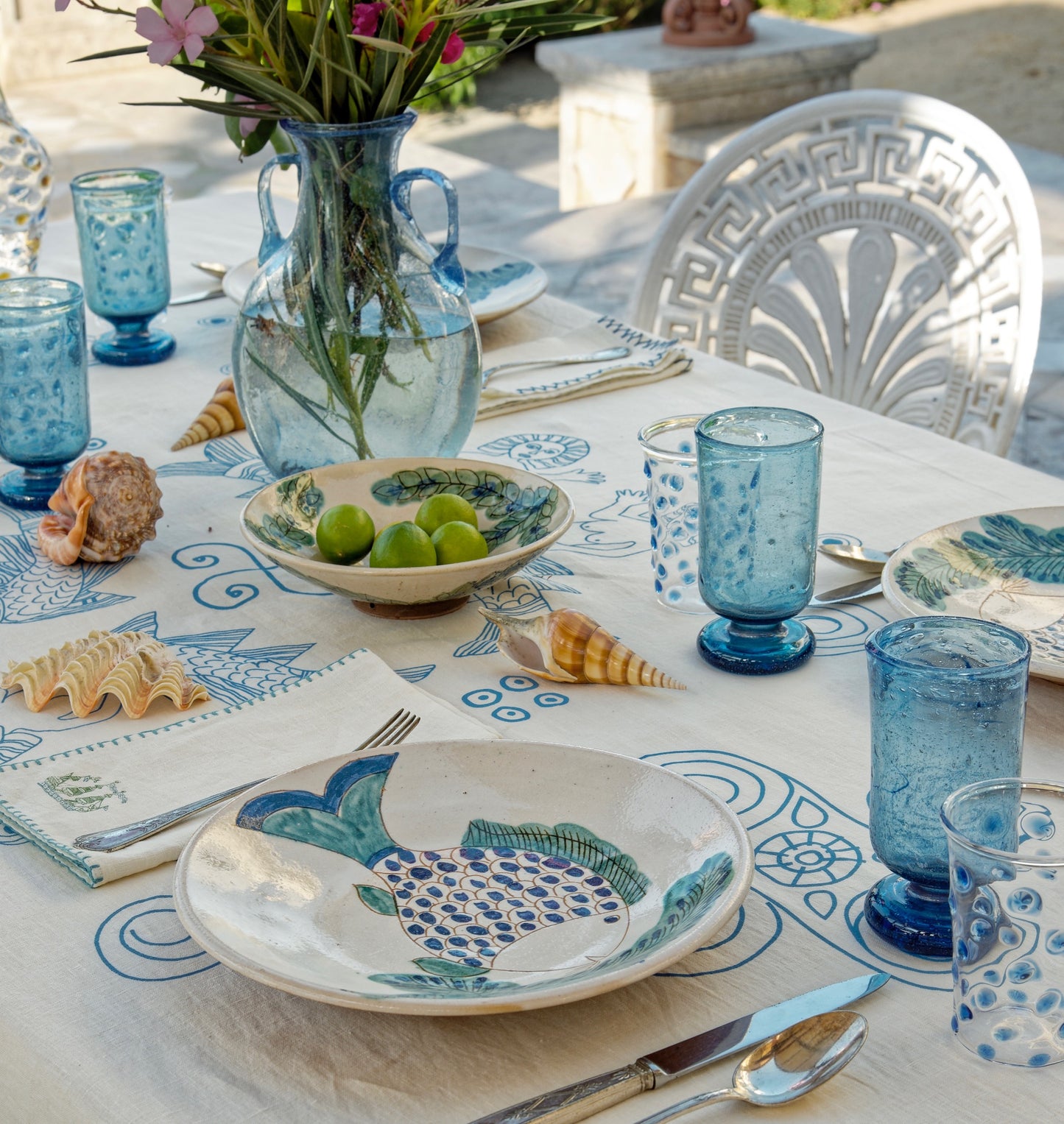 Fish Dining Plate - set of 4