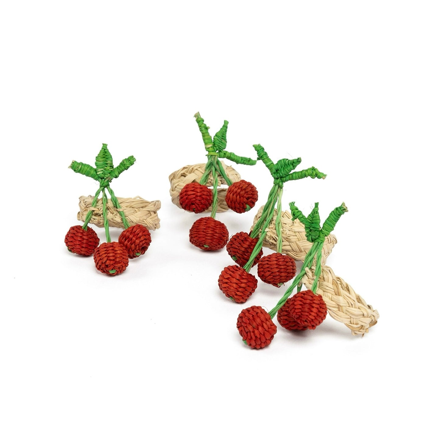 Cherry Napkin Ring - set of 4